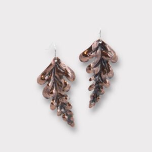 Copper Fern Earrings