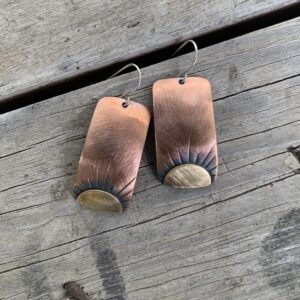Sunrise Rectangle Earrings