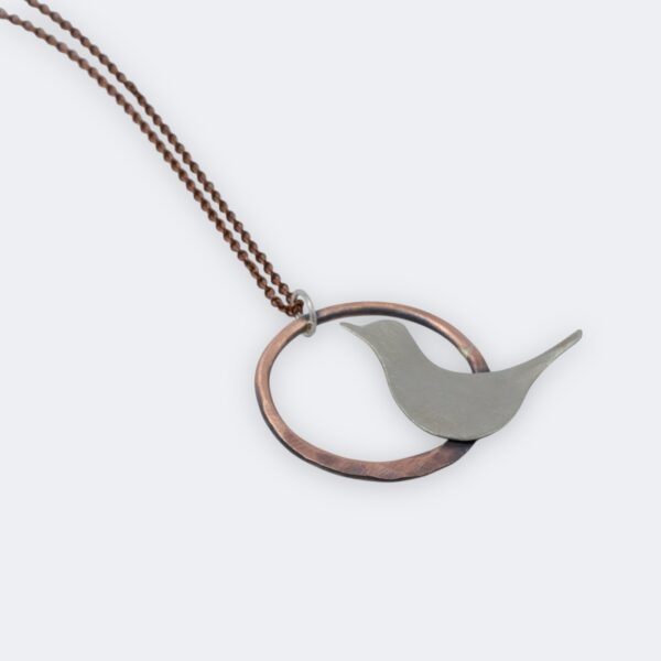 Bird Silhouette Necklace - Image 2